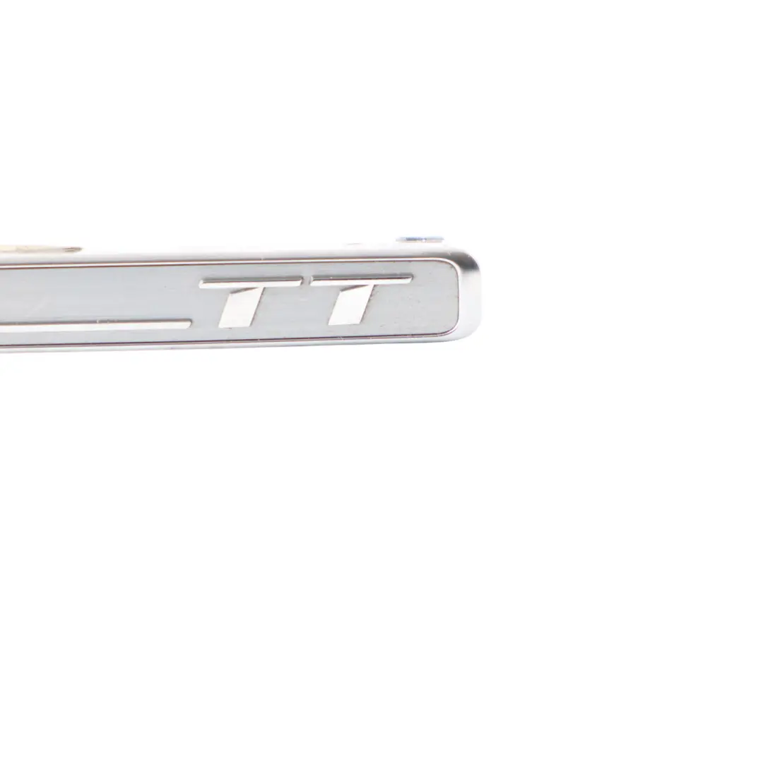 Front Dashboard Cover Emblem Label Badge Trim Chrome to Audi TT FV with Part number 8S0853191 Audi TT FV Front Dashboard Cover Emblem Label Badge Trim Chrome - SKU 8S0853191 - Part number 8S0853191