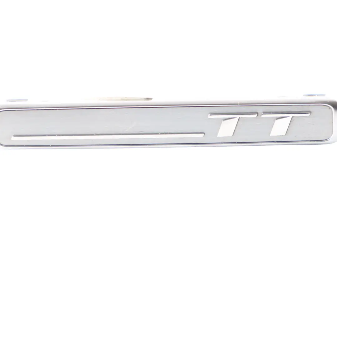Front Dashboard Cover Emblem Label Badge Trim Chrome to Audi TT FV with Part number 8S0853191 Audi TT FV Front Dashboard Cover Emblem Label Badge Trim Chrome - SKU 8S0853191 - Part number 8S0853191