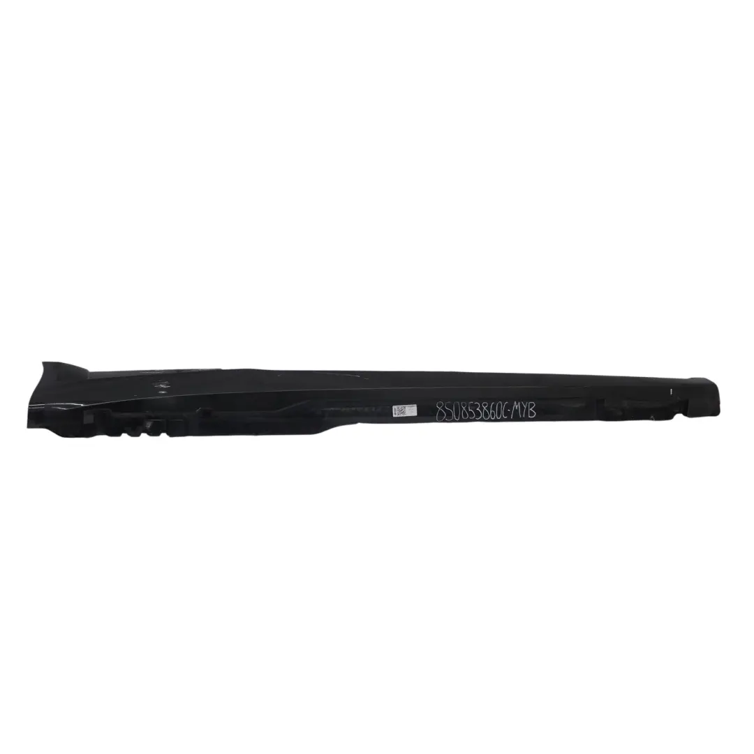 Gonna laterale Pannello soglia porta destra Mythical Black - Y9T per Audi TT FV con numero di parte 8S0853860C Audi TT FV Gonna laterale Pannello soglia porta destra Mythical Black - Y9T - SKU 8S0853860C-MYB - Numero di parte 8S0853860C