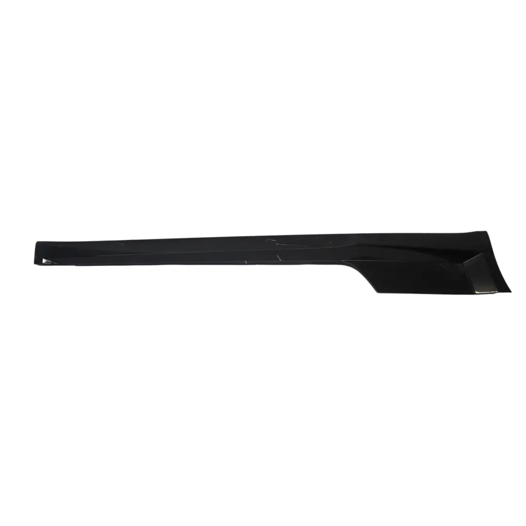 Audi TT FV Side Skirt Right O/S Door Sill Cover Panel Mythical Black - Y9T - SKU 8S0853860C-MYB - Part number 8S0853860C