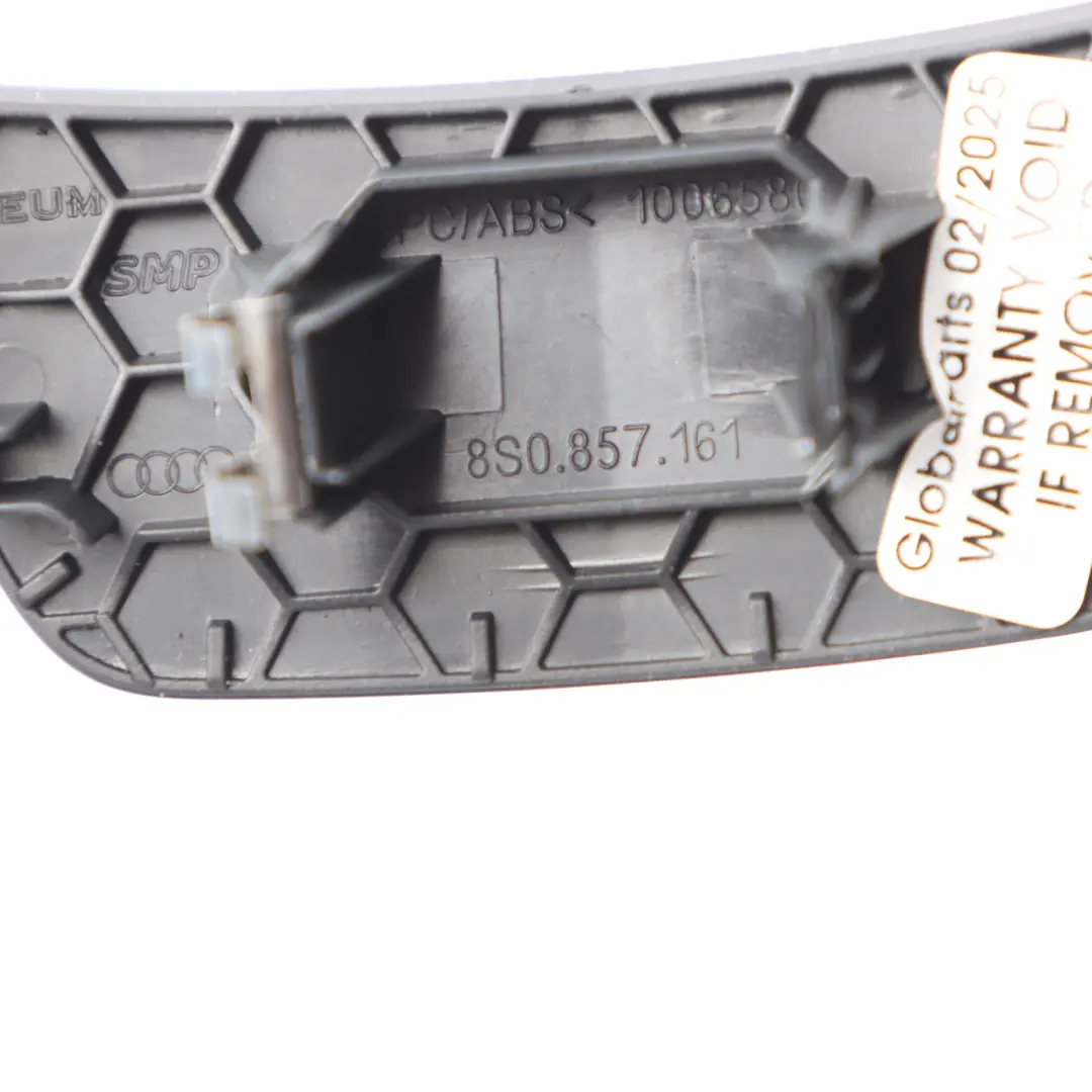 Front Dashboard Cover Trim Panel to Audi TT FV with Part number 8S0857161 Audi TT FV Front Dashboard Cover Trim Panel - SKU 8S0857161 - Part number 8S0857161