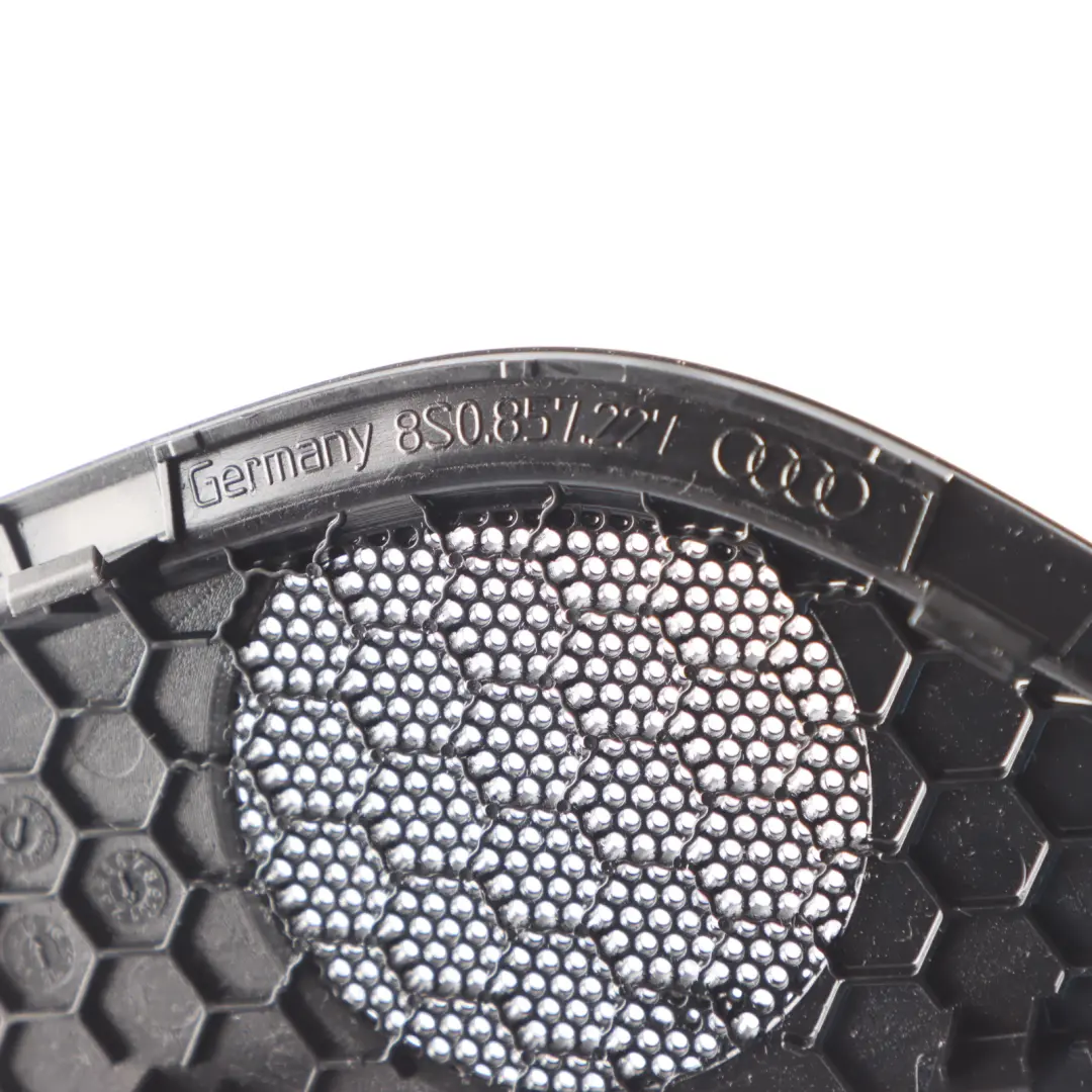 Cache Grille Tweeter Tableau Avant Gauche Côté Conducteur pour Audi TT FV à propos du numéro de pièce 8S0857227 Audi TT FV Cache Grille Tweeter Tableau Avant Gauche Côté Conducteur - SKU 8S0857227 - Numéro de pièce 8S0857227