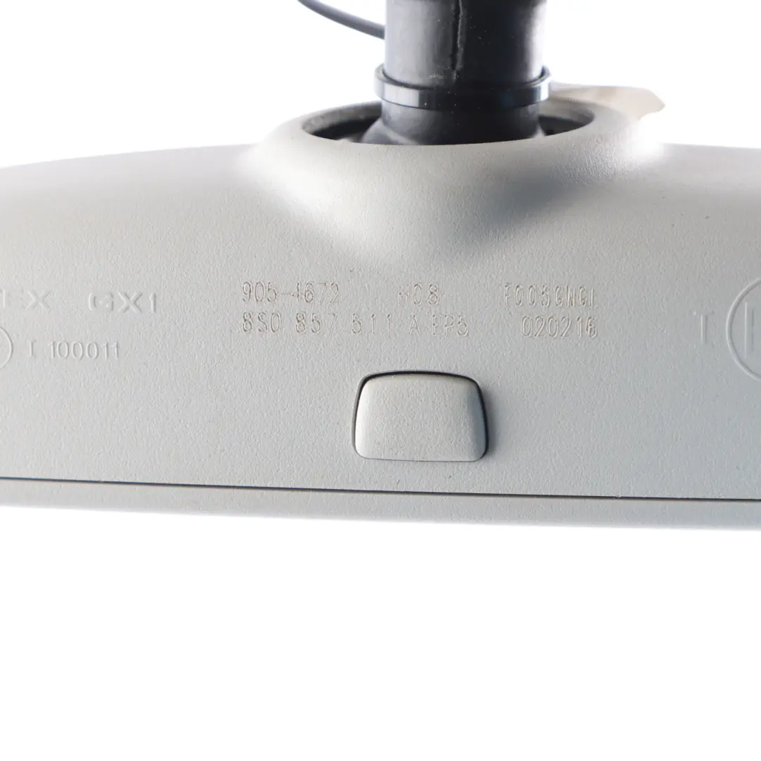 Audi Q3 S Line Interior Rear View Mirror Auto Dim Grey - SKU 8S0857511A-1 - Part number 8S0857511A