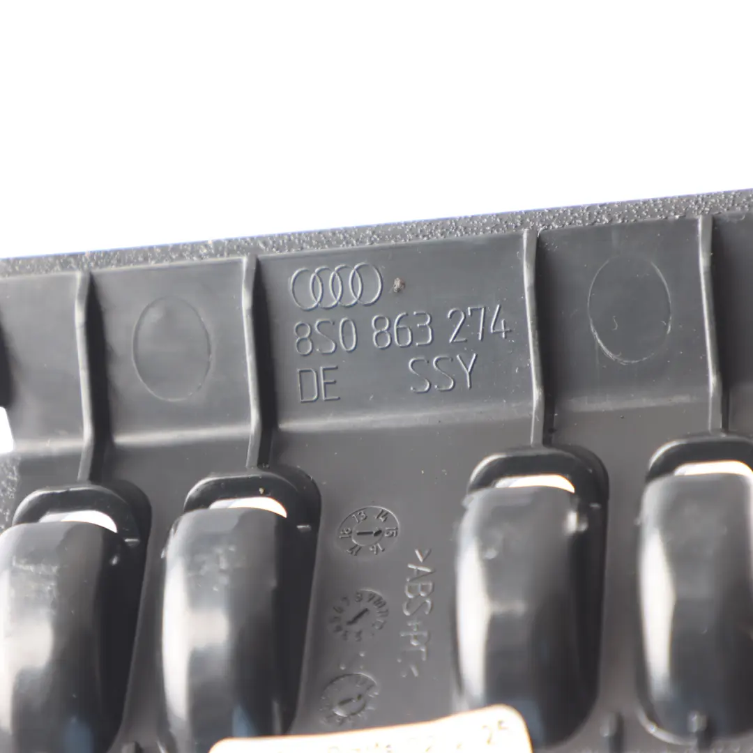 Centre Console Trim Cover Panel to Audi TT FV Rear with Part number 8S0863274 Audi TT FV Rear Centre Console Trim Cover Panel - SKU 8S0863274 - Part number 8S0863274