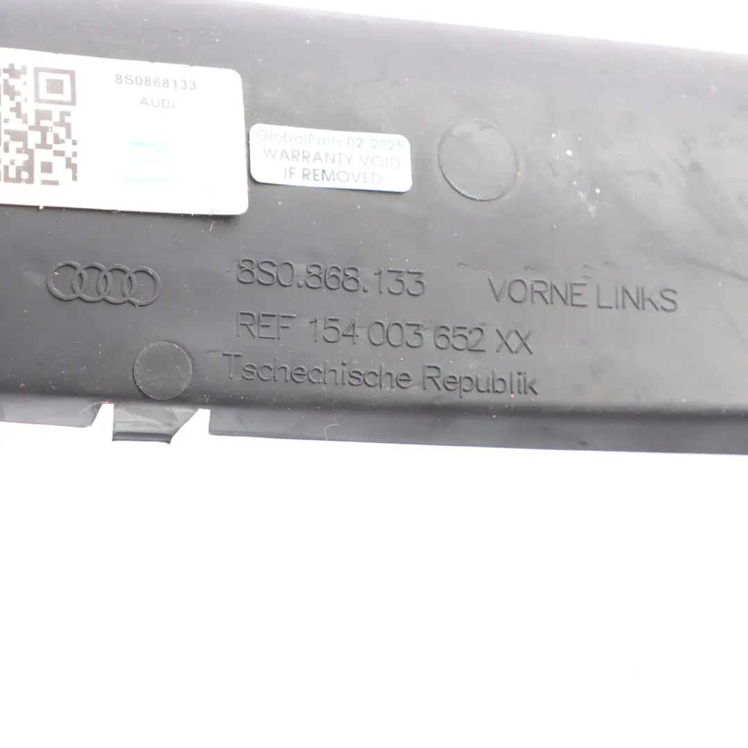 Garniture Panneau Porte Arrière Gauche pour Audi TT FV à propos du numéro de pièce 8S0868133 Audi TT FV Garniture Panneau Porte Arrière Gauche - SKU 8S0868133 - Numéro de pièce 8S0868133