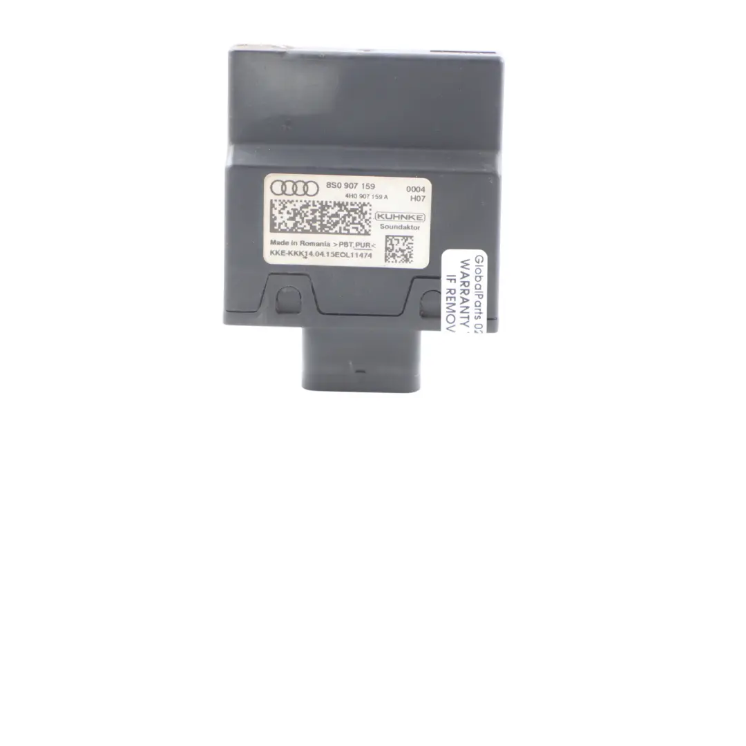 Moduł Sterownik Dźwięku Silnika Wydechu do Audi TT FV o numerze 8S0907159 Audi TT FV Moduł Sterownik Dźwięku Silnika Wydechu - SKU 8S0907159 - Numer Części 8S0907159