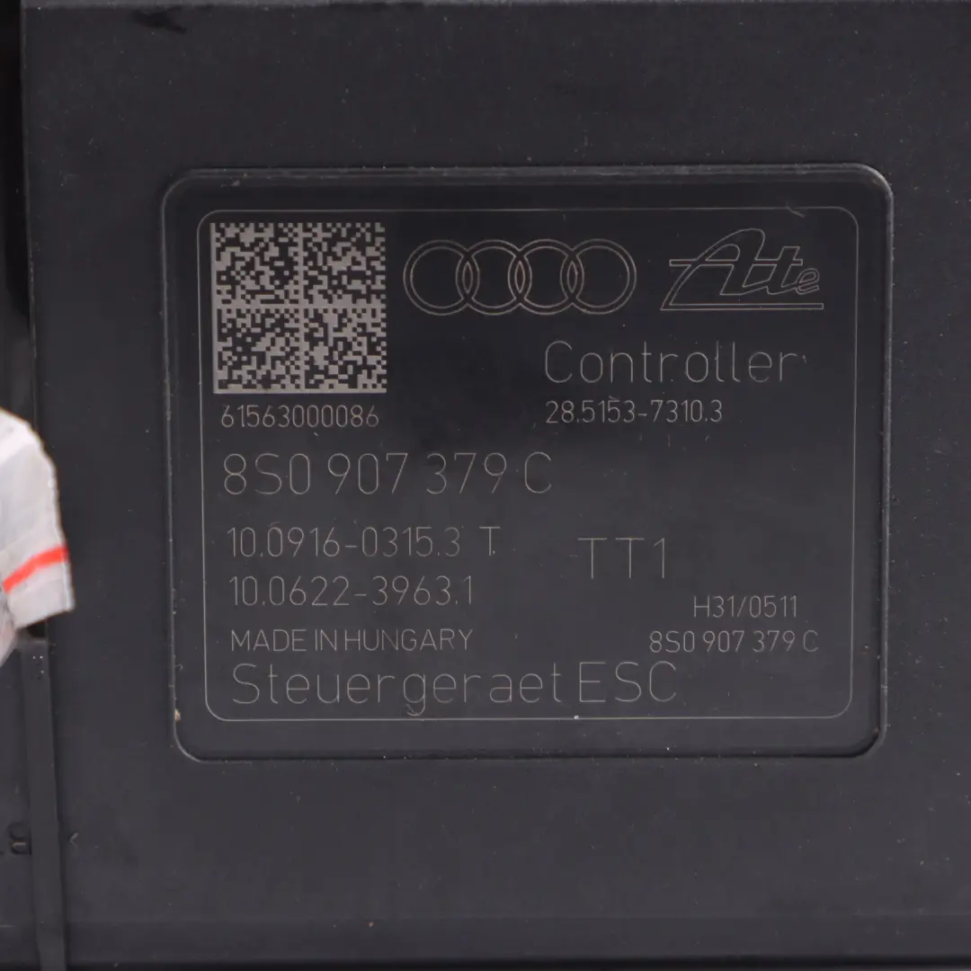 Audi TT FV Hydraulic ABS Pump Modulator - SKU 8S0614517C - Part number 8S0907379