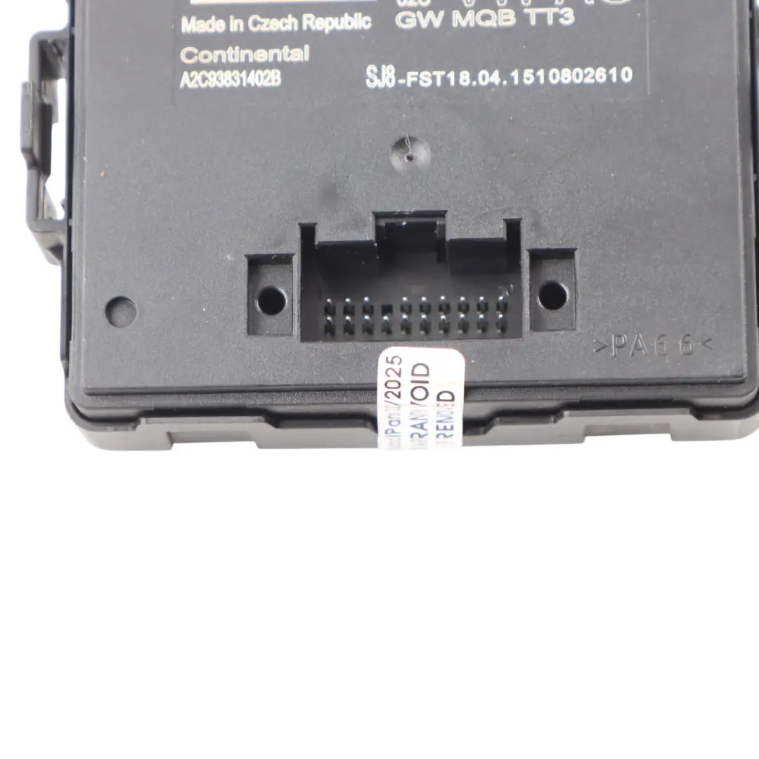 Audi TT FV Gateway Control Module Unit ECU - SKU 8S0907468A - Part number 8S0907468A