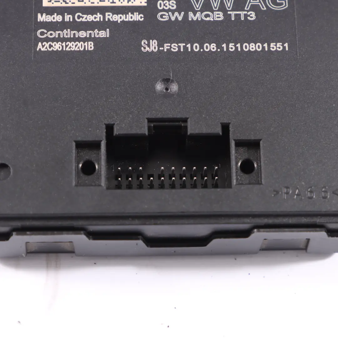 Audi TT FV Central Gateway Control Unit Module ECU - SKU 8S0907468B - Part number 8S0907468B
