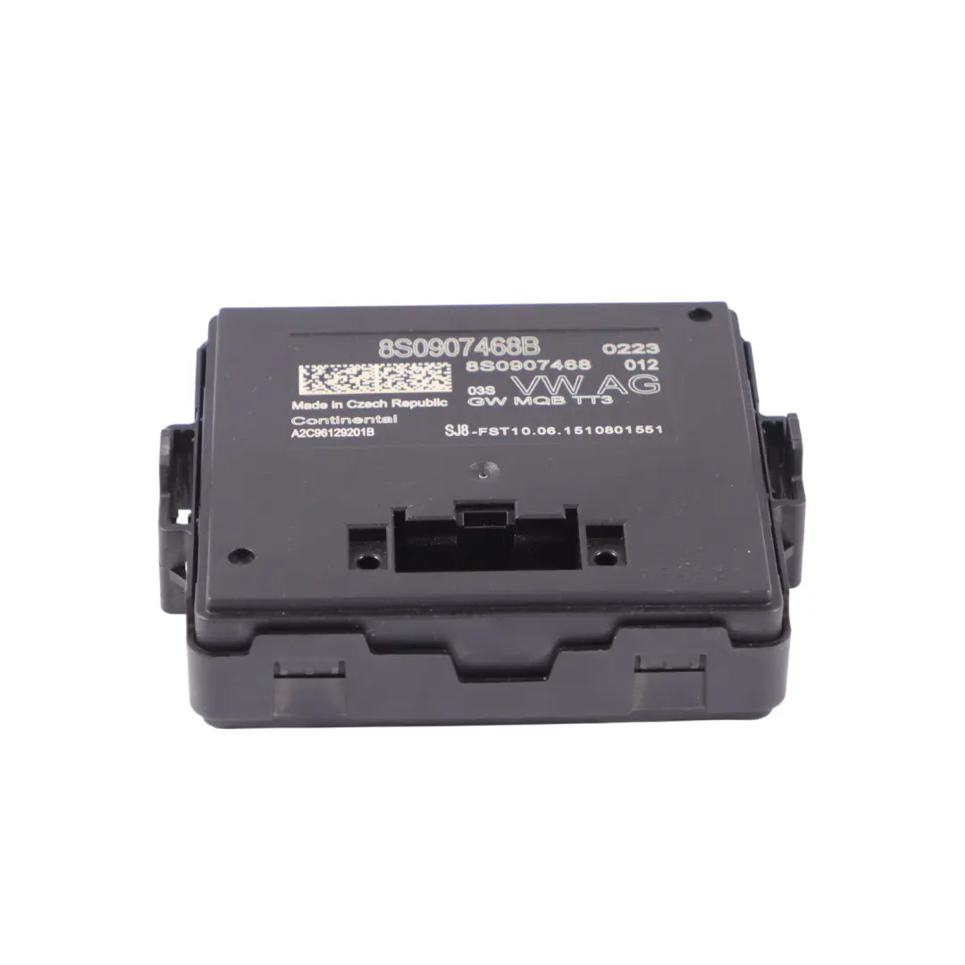 Central Gateway Control Unit Module ECU to Audi TT FV with Part number 8S0907468B Audi TT FV Central Gateway Control Unit Module ECU - SKU 8S0907468B - Part number 8S0907468B