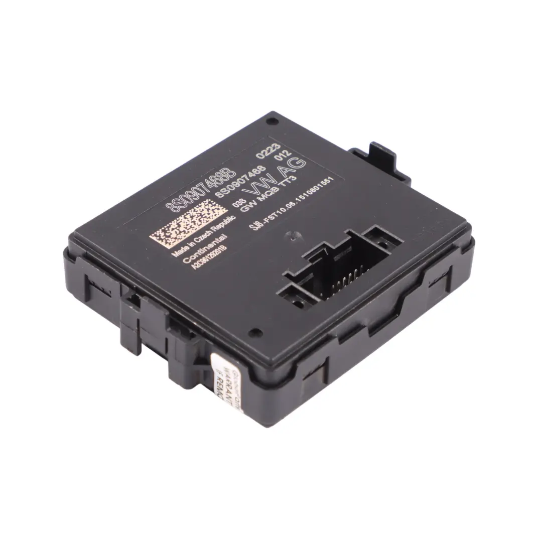 Audi TT FV Central Gateway Control Unit Module ECU - SKU 8S0907468B - Part number 8S0907468B