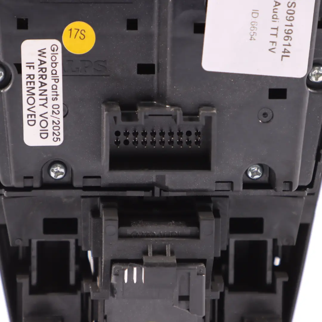 Audi TT FV Steuerung Multimedia Touchpad Hand Bremse Radio Schalter - SKU 8S0919614L - Teilenummer 8S0919614L