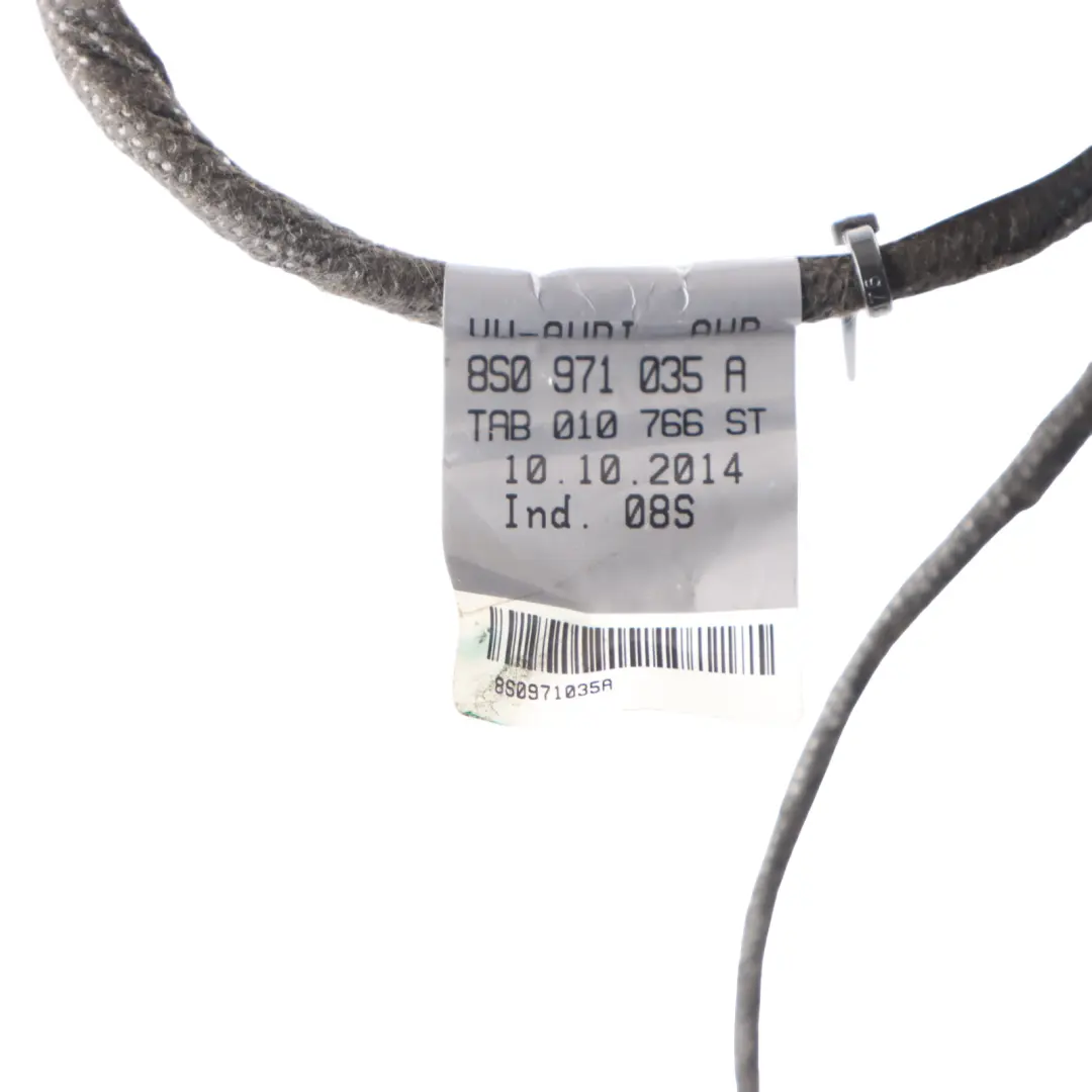Audi TT 8S Door Harness Loom Cable Wiring Front Right O/S 8 - SKU 8S0971035A - Part number 8S0971035A