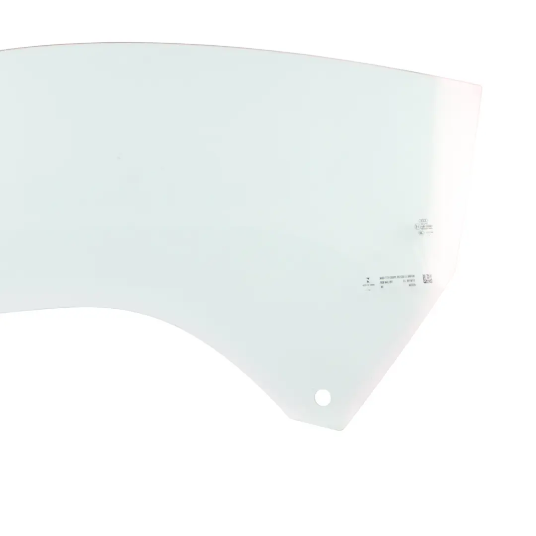 Audi TT 8S FV Front Door Window Glass Green Glazing AS2 Left N/S - SKU 8S8845201 - Part number 8S8845201