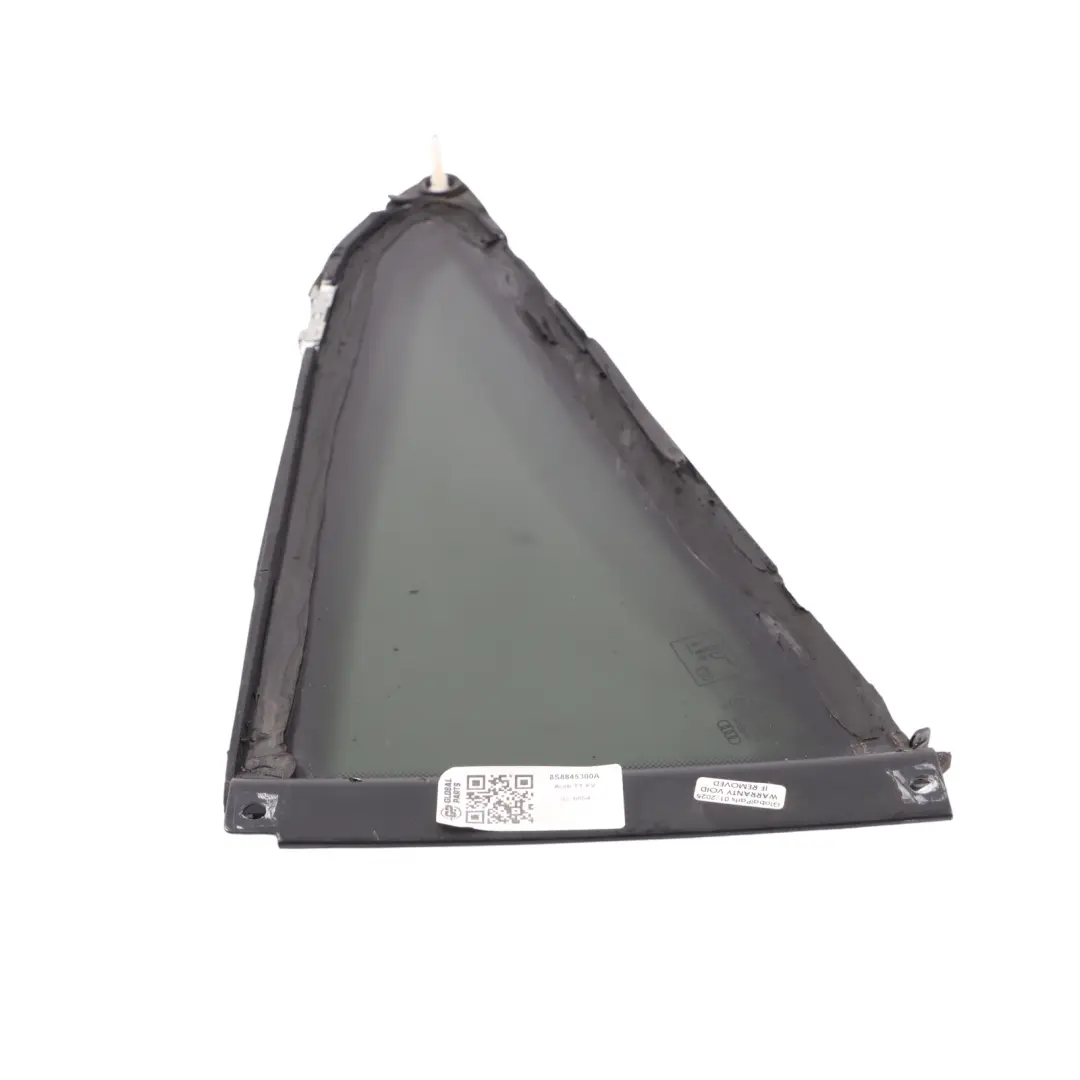 Audi TT FV Cristal ventana lateral cuarto Coupe AS2 trasero derecho - SKU 8S8845300A - Número de pieza 8S8845300A