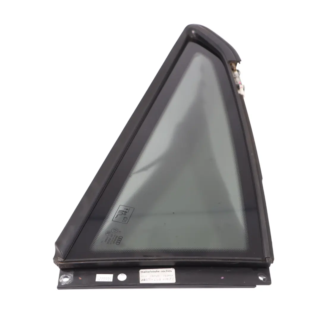 Audi TT FV Cristal ventana lateral cuarto Coupe AS2 trasero derecho - SKU 8S8845300A - Número de pieza 8S8845300A