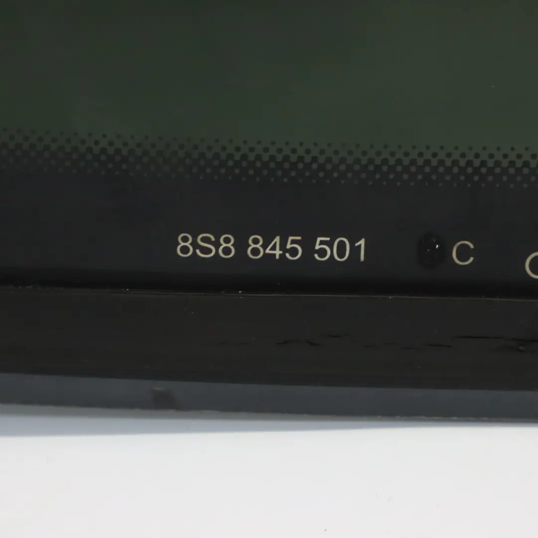 Audi TT FV Rear Window Windscreen Back Glass Glazing AS3 - SKU 8S8845501C-1 - Part number 8S8845501C