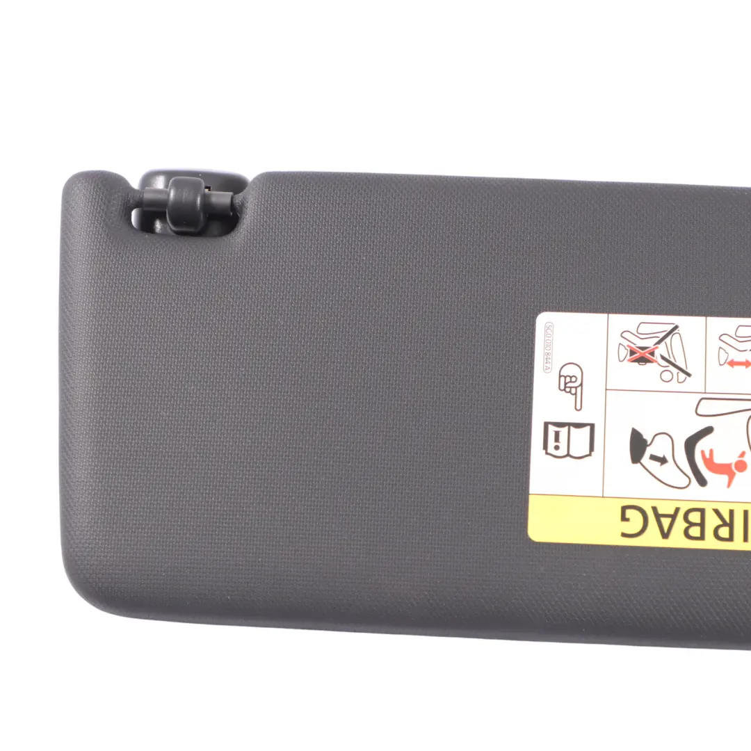 Audi TT FV Sun Visor Cover Sunvisor Visor Mirror Black Left N/S - SKU 8S8857551A - Part number 8S8857551A