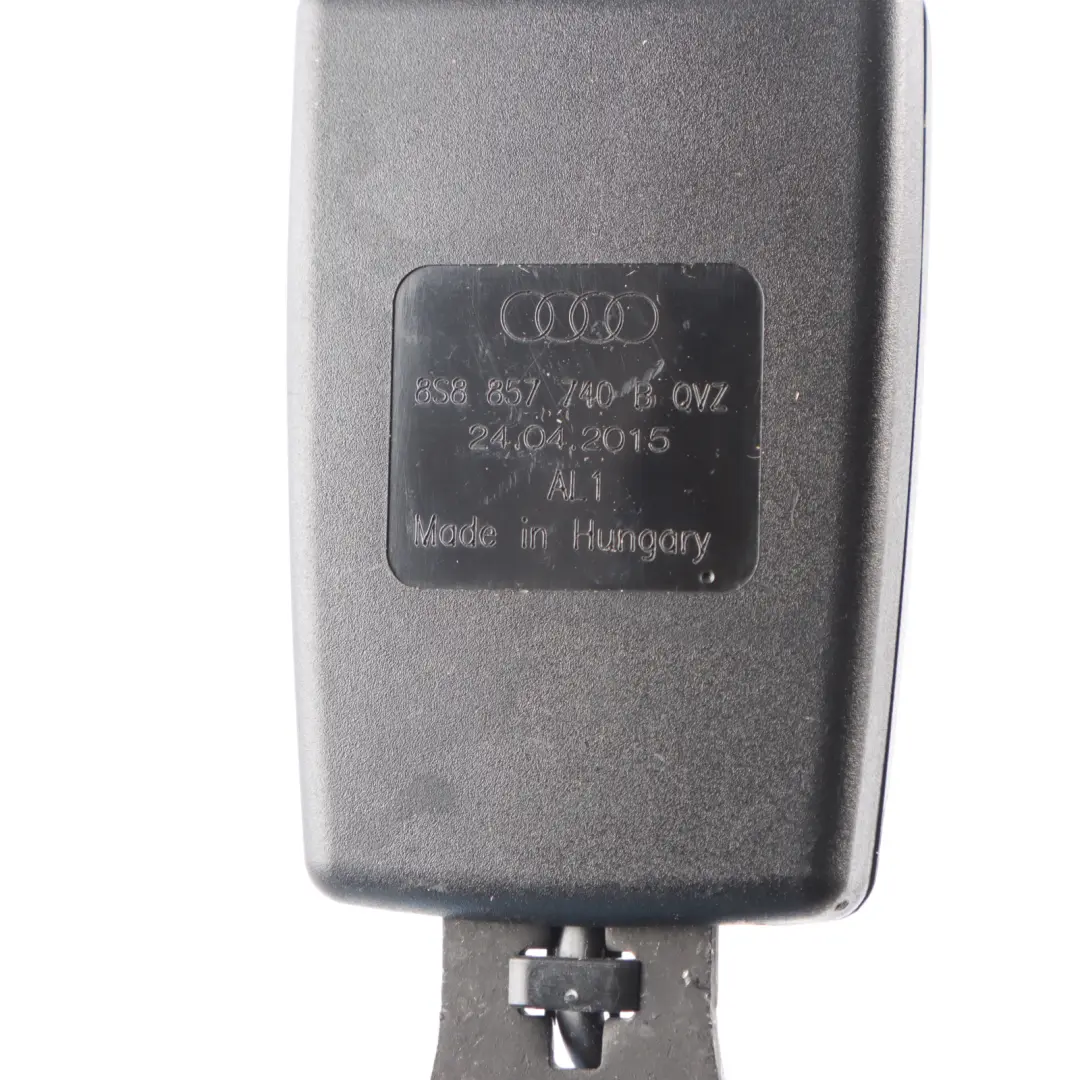 Audi TT FV Rear Seat Belt Seatbelt Buckle Latch Catch Right O/S - SKU 8S8857740B - Part number 8S8857740B