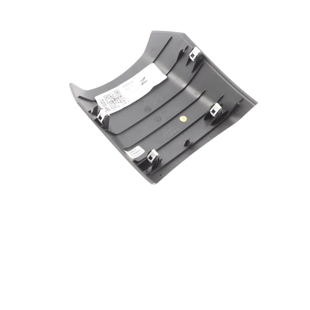 Audi TT 8S Centre Middle Console Rear Trim Panel Cover Black - SKU 8S8864376 - Part number 8S8864376