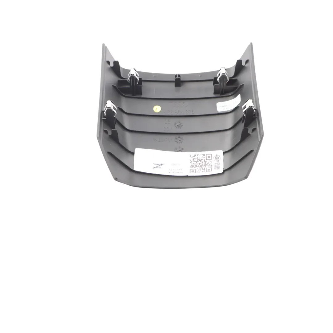 Audi TT 8S Centre Middle Console Rear Trim Panel Cover Black - SKU 8S8864376 - Part number 8S8864376