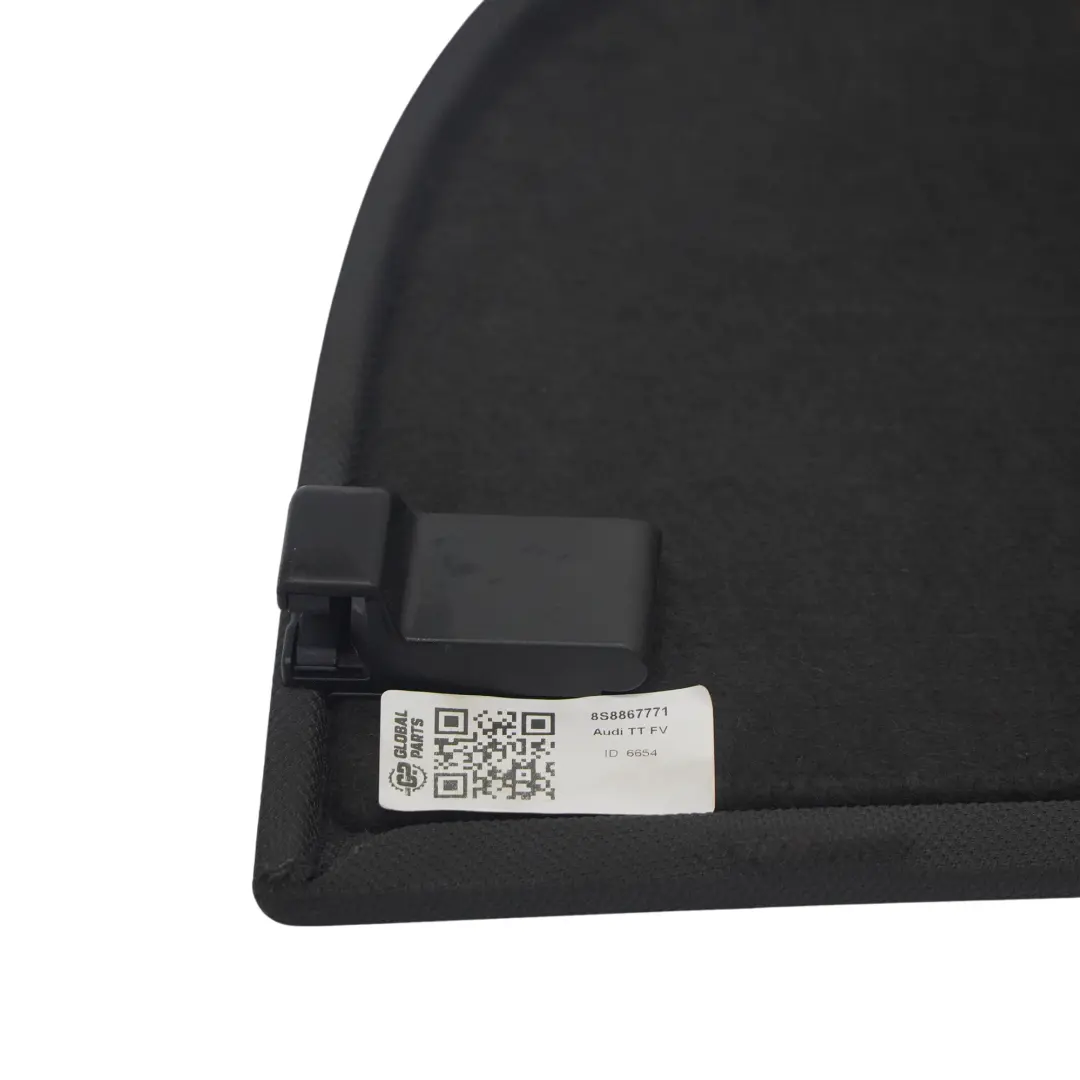 Embellecedor trasera maletero panel maletero color negro para Audi TT FV con número de pieza 8S8867771 Audi TT FV Embellecedor trasera maletero panel maletero color negro - SKU 8S8867771 - Número de pieza 8S8867771