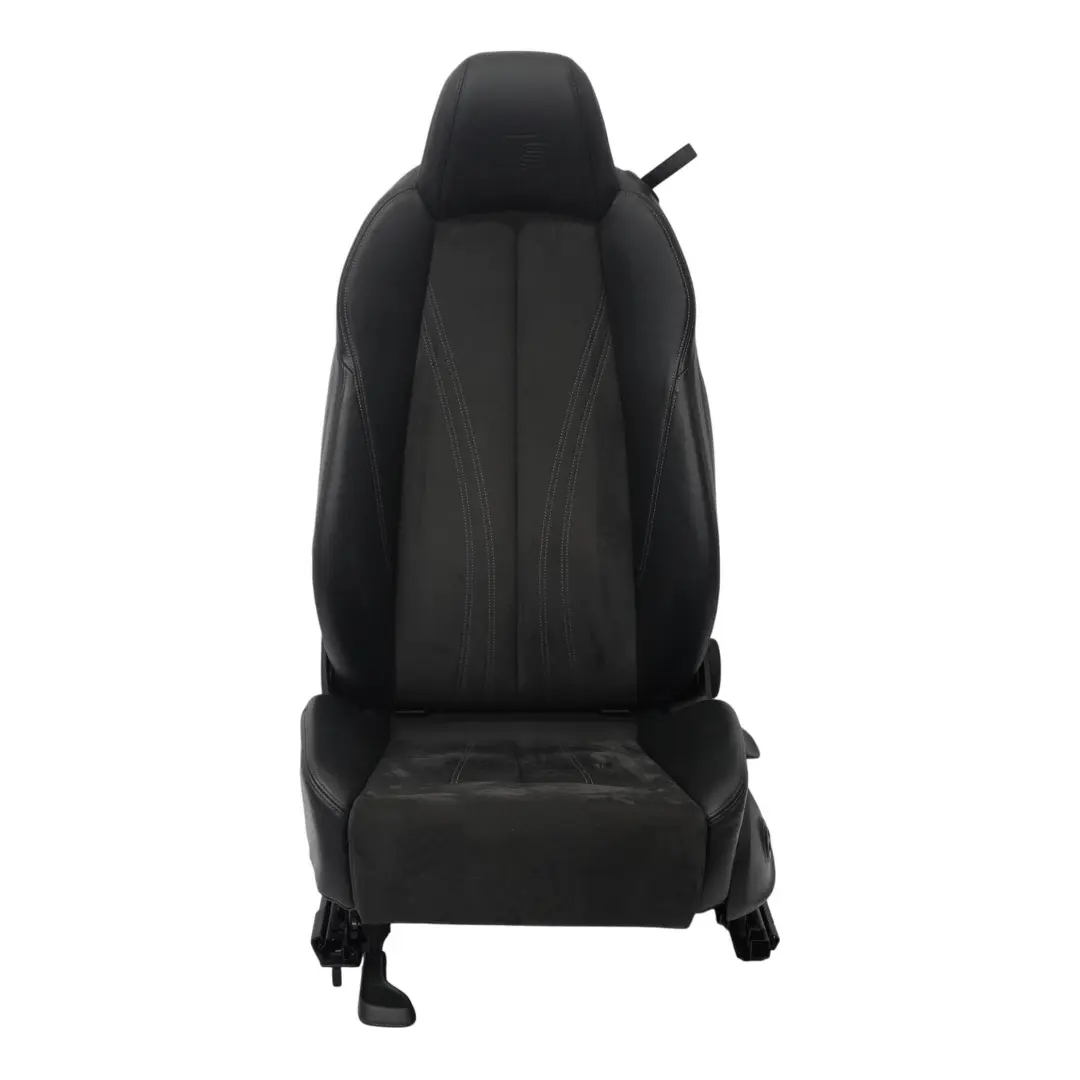 Audi TT 8S Coupe Sport Sedile Anteriore Sinistro Pelle Alcantara Nero Grigio - SKU 8S8881805AB-1 - Numero di parte 8S8881805AB