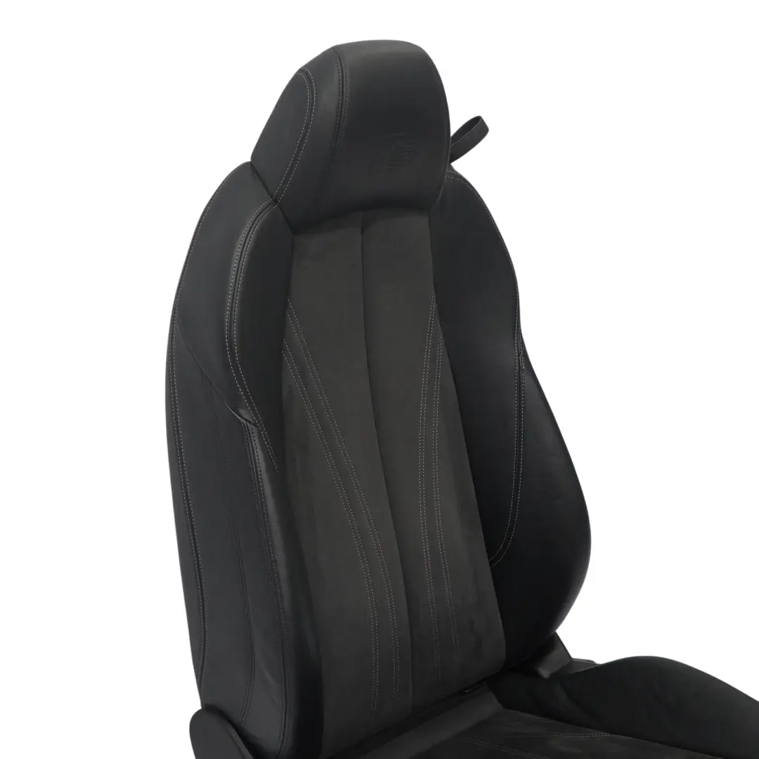 Audi TT 8S Coupe Fotel Sport Przedni Lewy S-Line Skóra Alcantara Czarny - SKU 8S8881805AB-1 - Numer Części 8S8881805AB
