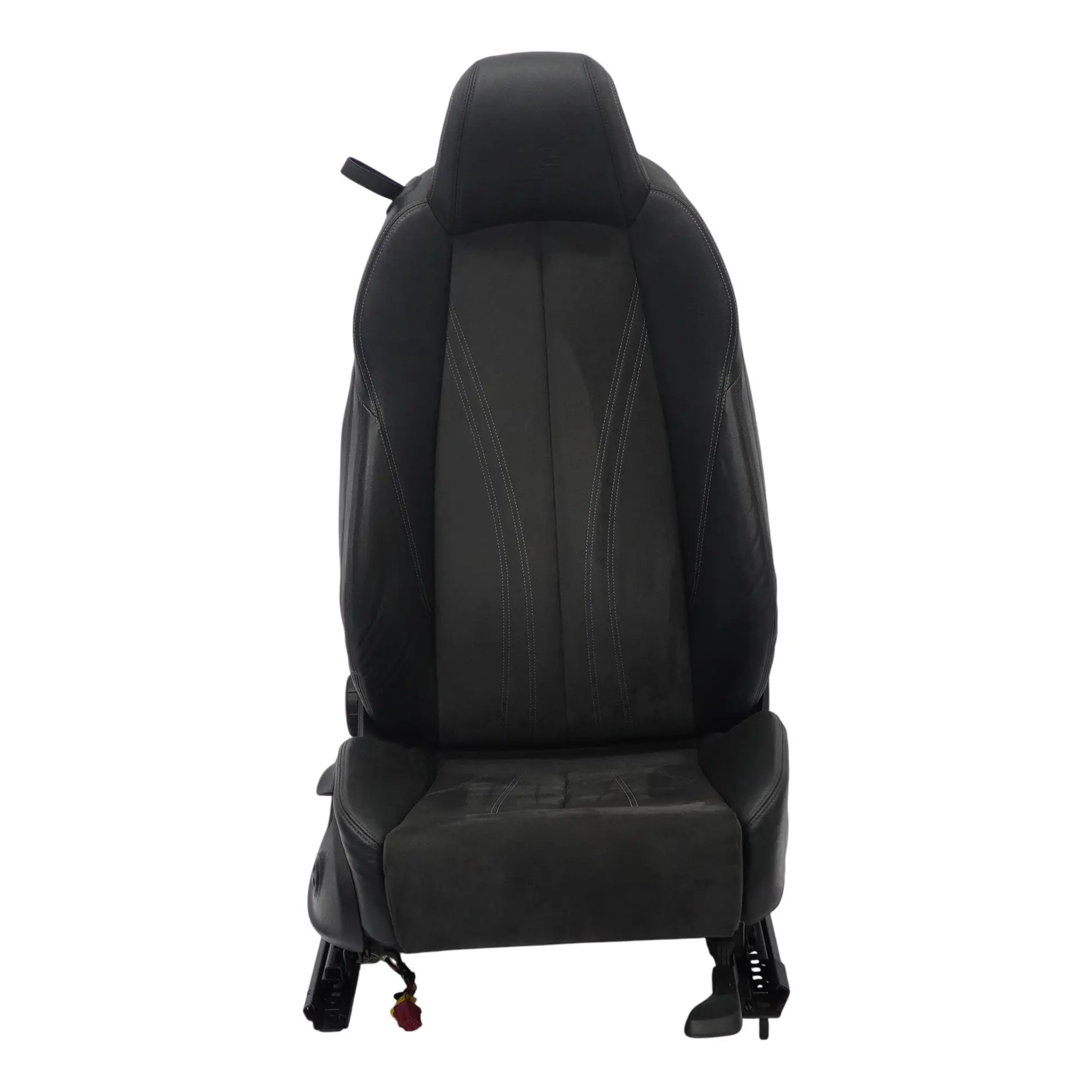 Audi TT 8S Coupe Sport Seat Front Right O/S S-Line Leather Alcantara Black Grey