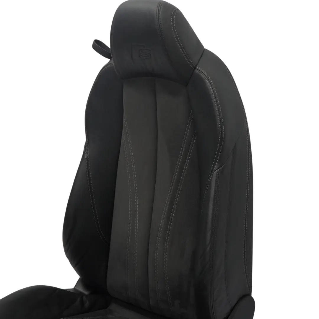 8S Coupe Sport Seat Front Right O/S S-Line Leather Alcantara Black Grey to Audi TT with Part number 8S8881806AB Audi TT 8S Coupe Sport Seat Front Right O/S S-Line Leather Alcantara Black Grey - SKU 8S8881806AB-1 - Part number 8S8881806AB