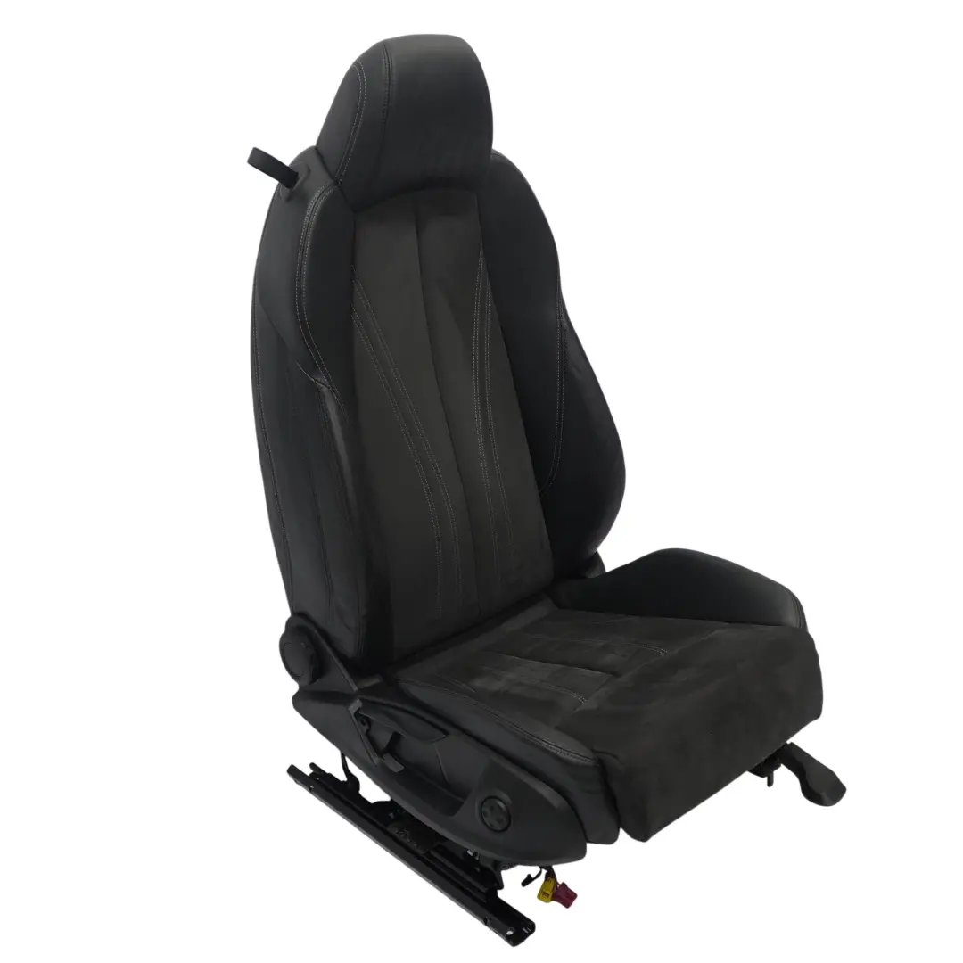 Audi TT 8S Coupe Sportsitze Vorne Rechts S-Line Leder Alcantara Schwarz Grau - SKU 8S8881806AB-1 - Teilenummer 8S8881806AB