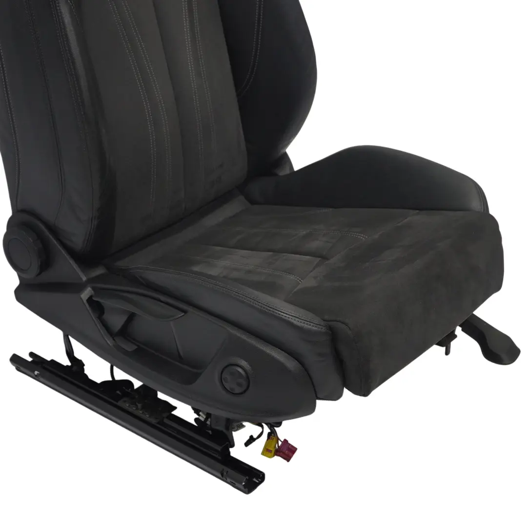 Audi TT 8S Coupe Sportsitze Vorne Rechts S-Line Leder Alcantara Schwarz Grau - SKU 8S8881806AB-1 - Teilenummer 8S8881806AB