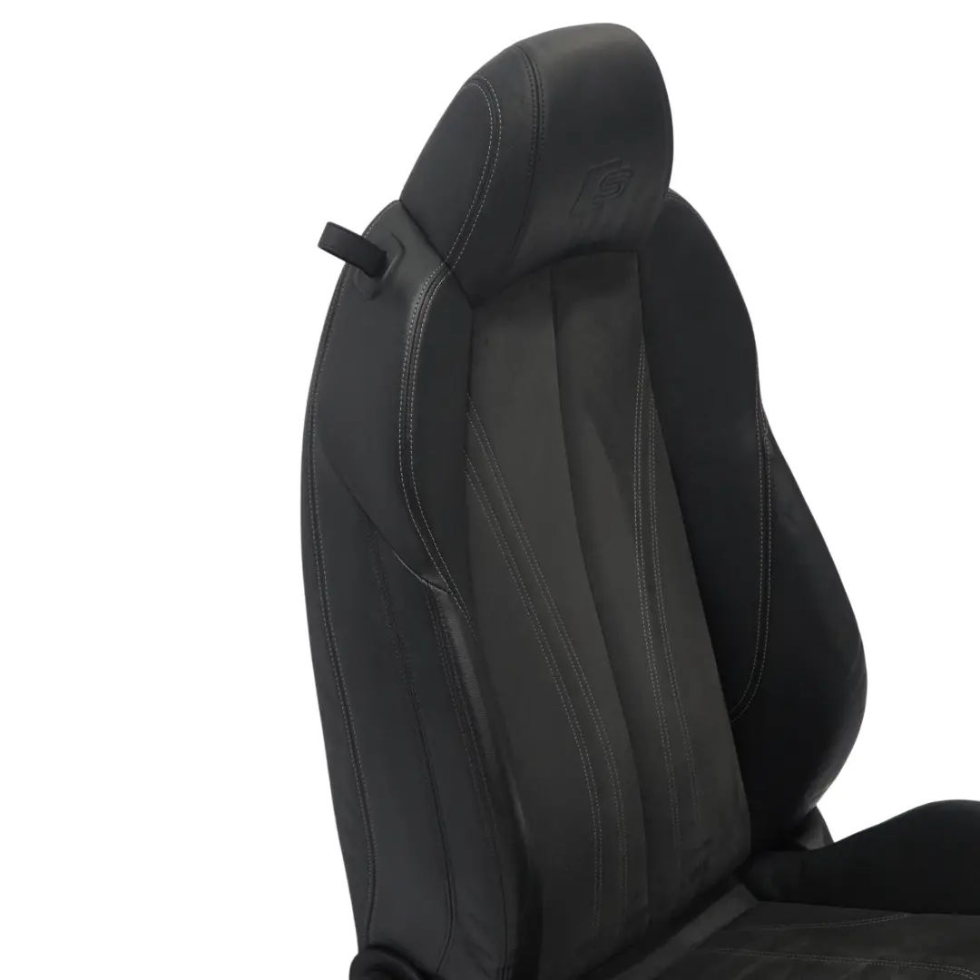 Audi TT 8S Coupe Sportsitze Vorne Rechts S-Line Leder Alcantara Schwarz Grau - SKU 8S8881806AB-1 - Teilenummer 8S8881806AB