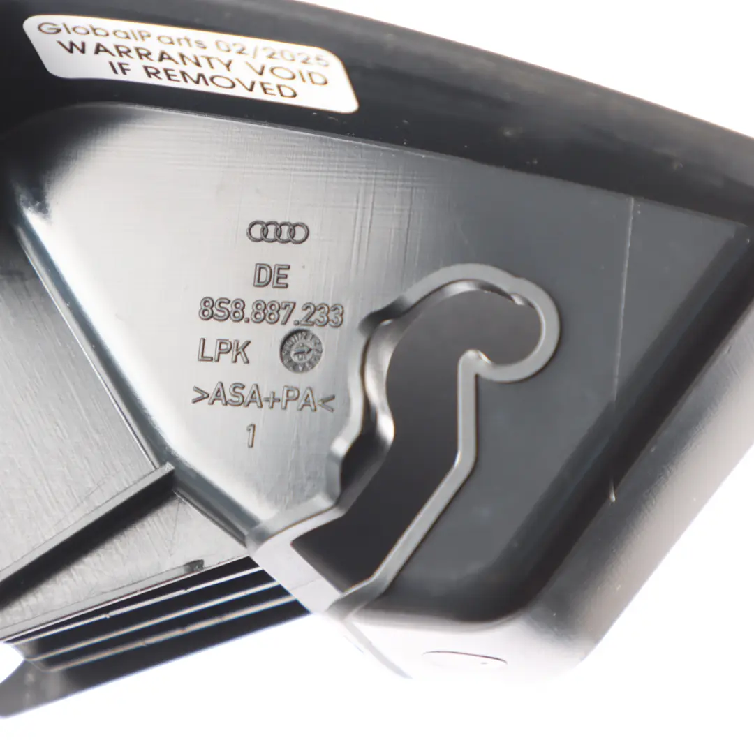Audi TT FV Siège Isofix Cover Noir - SKU 8S8887233 - Numéro de pièce 8S8887233