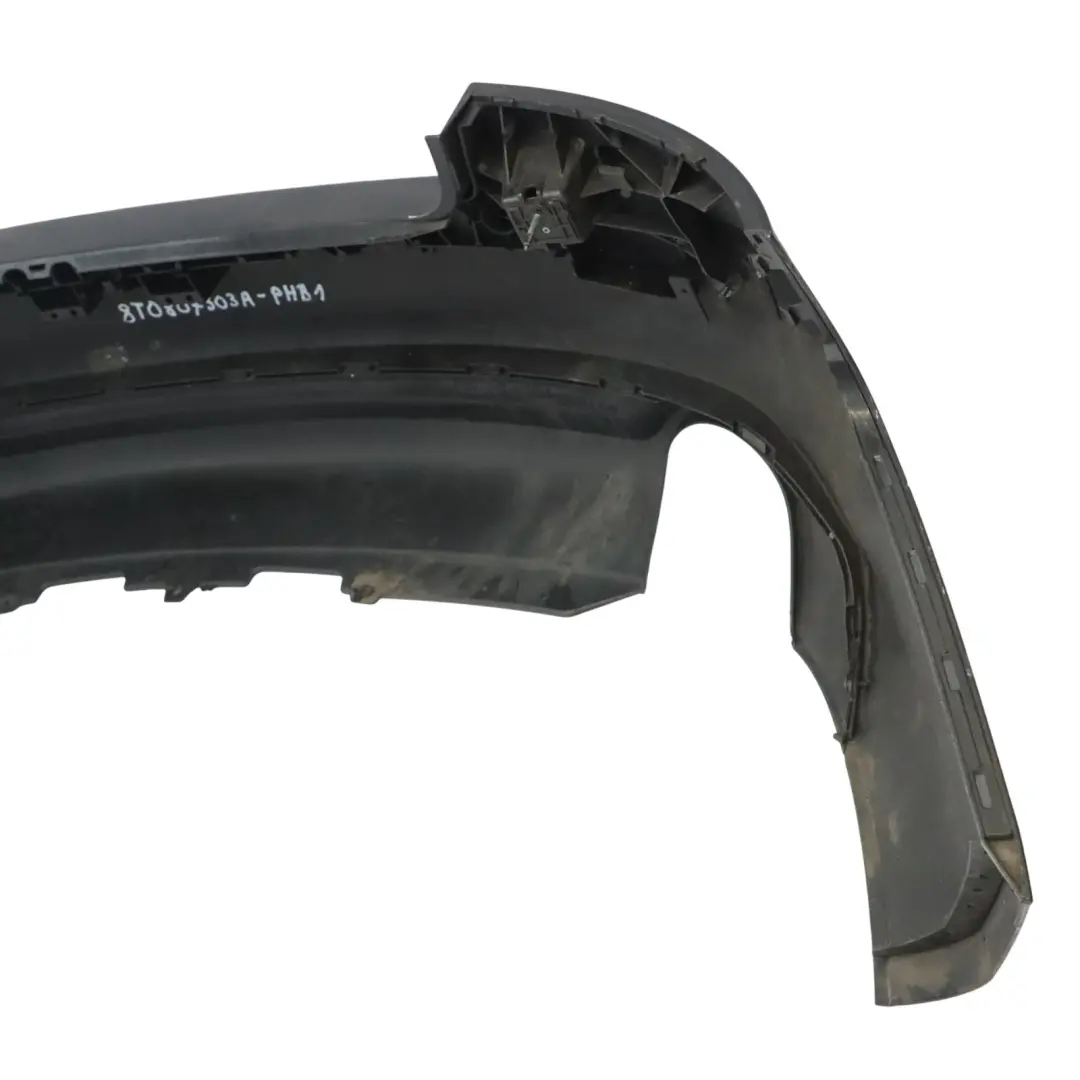 Audi A5 8T Rear Bumper Trim Panel Covering Phantom Black - Z9Y - SKU 8T0807303A-PHB1 - Part number 8T0807303A