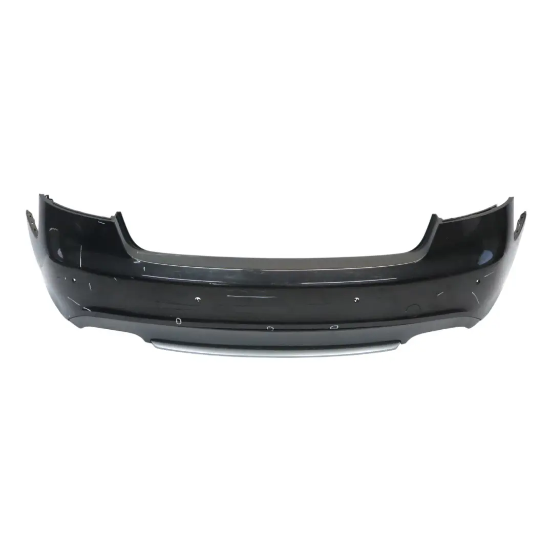 Bumper Trim Panel Covering Brilliant Black Metallic - Y9B to Audi S5 8T Rear with Part number 8T0807303C Audi S5 8T Rear Bumper Trim Panel Covering Brilliant Black Metallic - Y9B - SKU 8T0807303C-BBL - Part number 8T0807303C