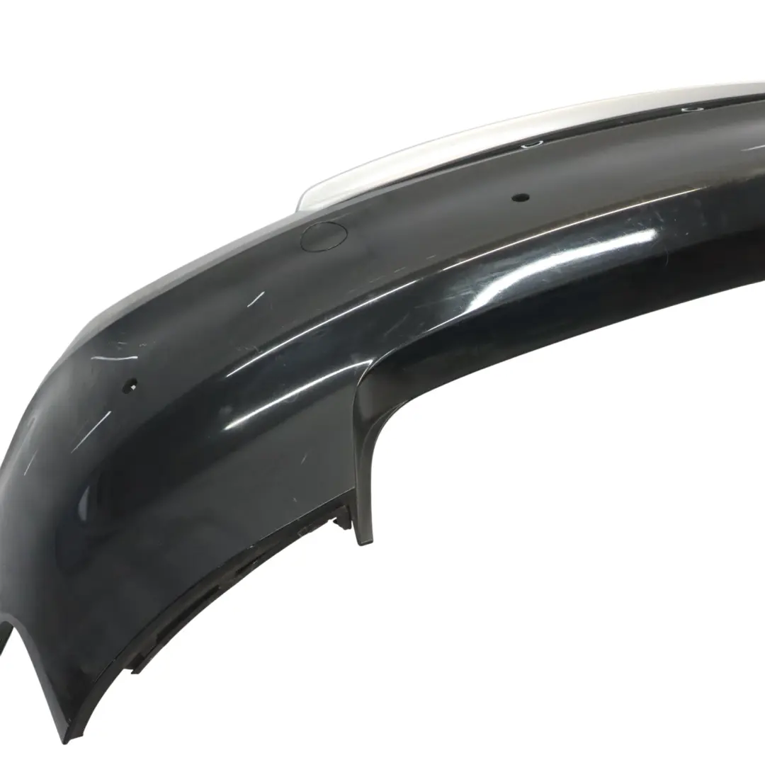 Audi S5 8T Rear Bumper Trim Panel Covering Brilliant Black Metallic - Y9B - SKU 8T0807303C-BBL - Part number 8T0807303C