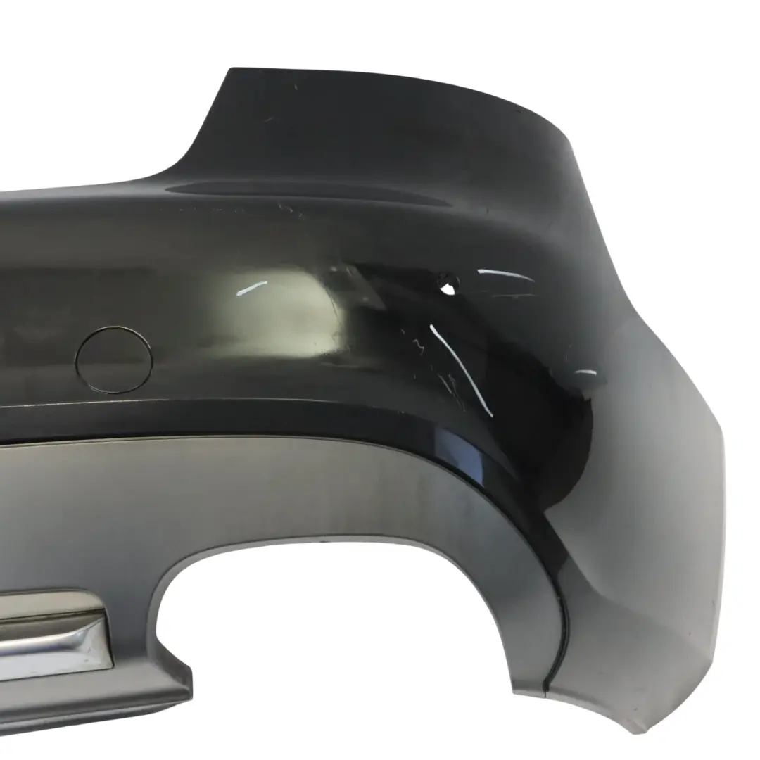 Bumper Trim Panel Covering Brilliant Black Metallic - Y9B to Audi S5 8T Rear with Part number 8T0807303C Audi S5 8T Rear Bumper Trim Panel Covering Brilliant Black Metallic - Y9B - SKU 8T0807303C-BBL - Part number 8T0807303C