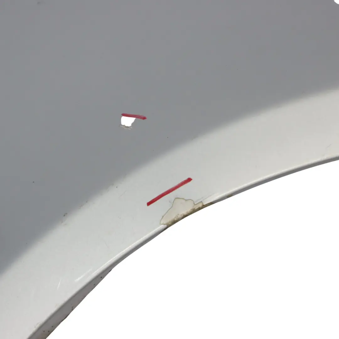 Audi A5 8T Side Panel Front Left N/S Wing Fender Ice Silver Metallic - X7W - SKU 8T0821105H-ICS - Part number 8T0821105H