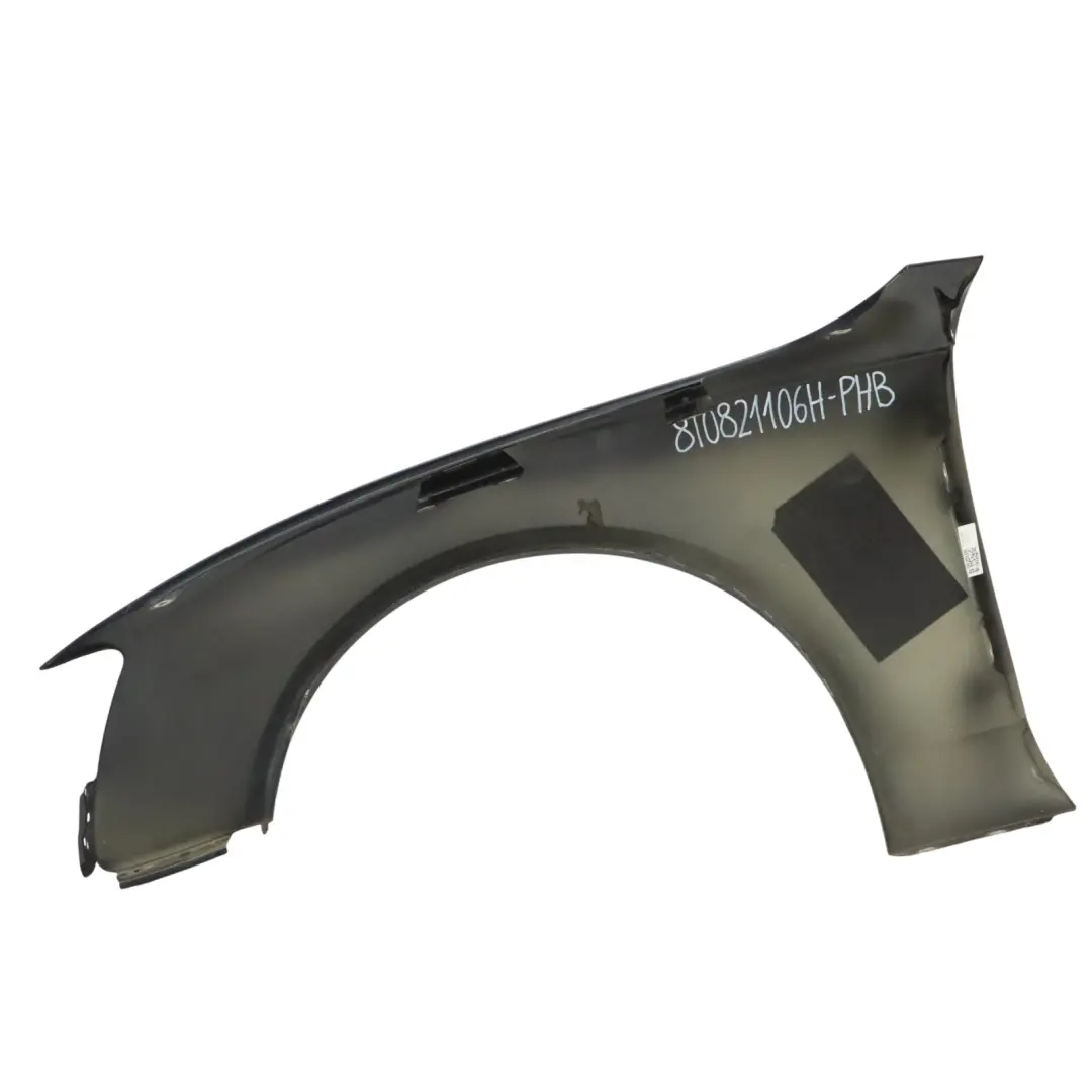Błotnik Przedni Prawy Skrzydło Phantom Black Czarny - Z9Y do Audi A5 8T o numerze 8T0821106H Audi A5 8T Błotnik Przedni Prawy Skrzydło Phantom Black Czarny - Z9Y - SKU 8T0821106H-PHB - Numer Części 8T0821106H
