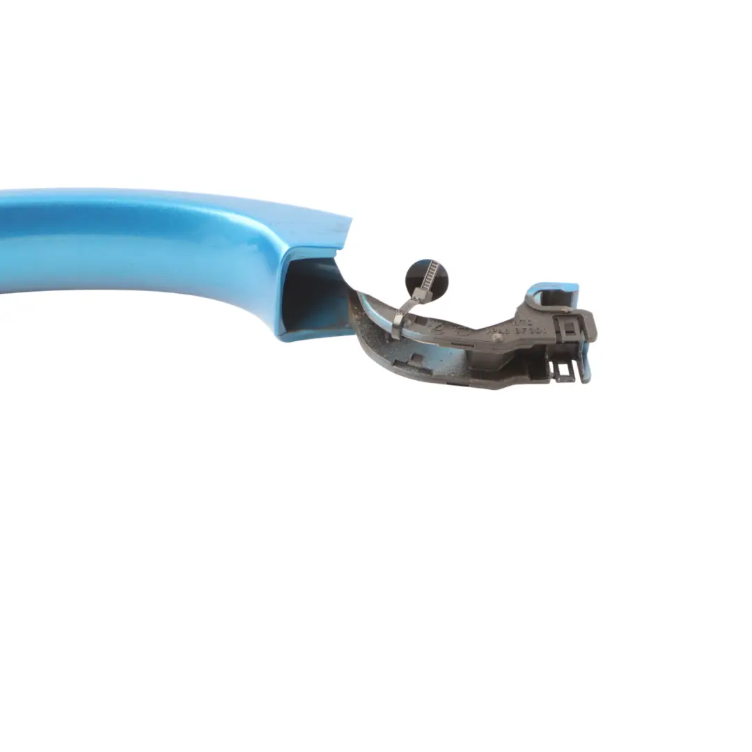 Audi Q3 8U Tür Griff Außen Verkleidung Vorne Links Hainan Blau - X5K - SKU 8T0837205A-HAB - Teilenummer 8T0837205A-HAB