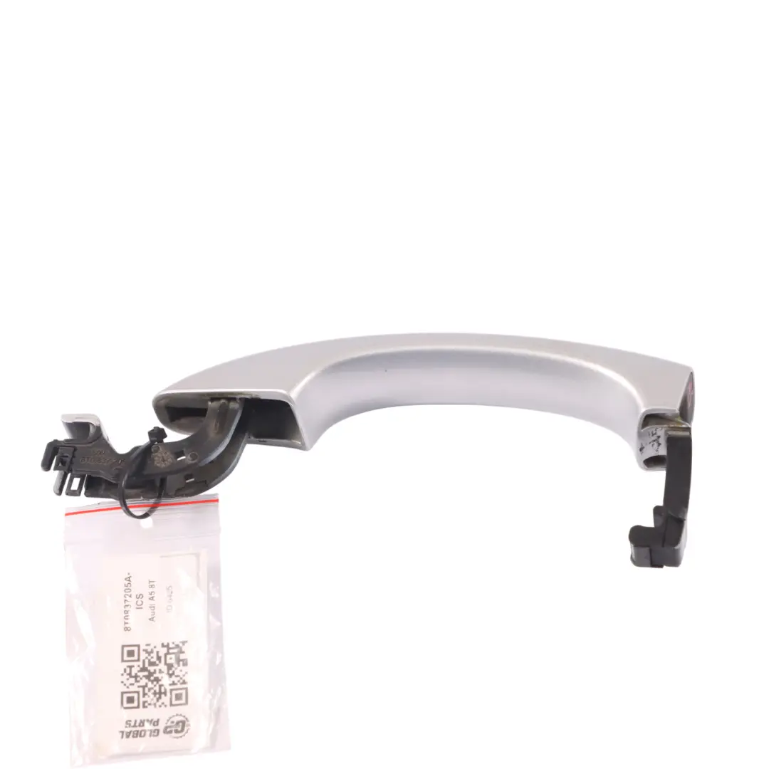 Audi A5 8T Front Door Grab Handle Left Right N/O/S Ice Silver X7W - SKU 8T0837205A-ICS - Part number 8T0837205A