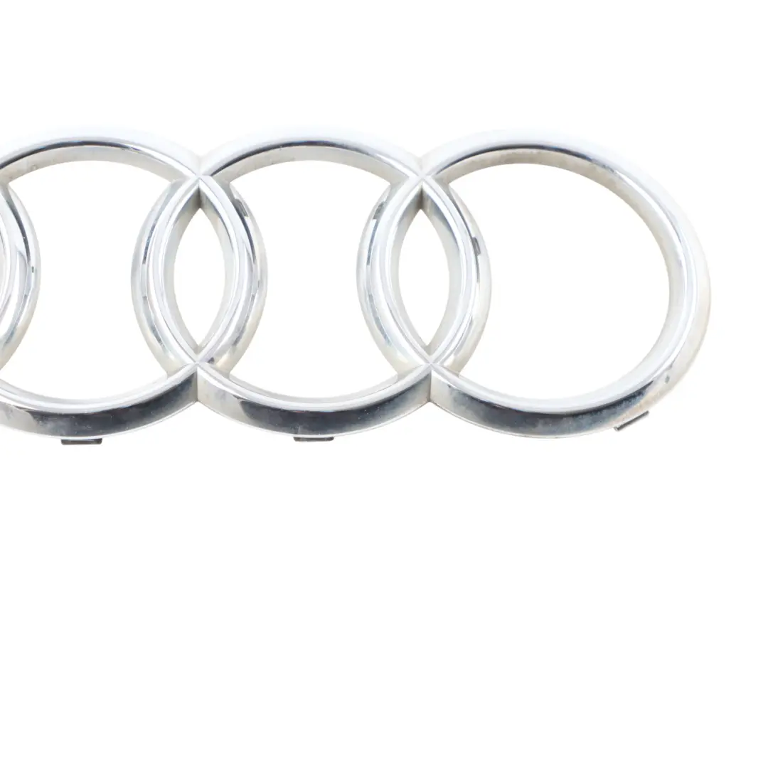 Front Bonnet Radiator Grille Badge Label Emblem Logo Chrome to Audi A4 B8 with Part number 8T0853605 Audi A4 B8 Front Bonnet Radiator Grille Badge Label Emblem Logo Chrome - SKU 8T0853605 - Part number 8T0853605