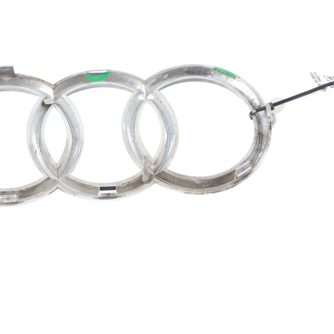 Front Bonnet Radiator Grille Badge Label Emblem Logo Chrome to Audi A4 B8 with Part number 8T0853605 Audi A4 B8 Front Bonnet Radiator Grille Badge Label Emblem Logo Chrome - SKU 8T0853605 - Part number 8T0853605