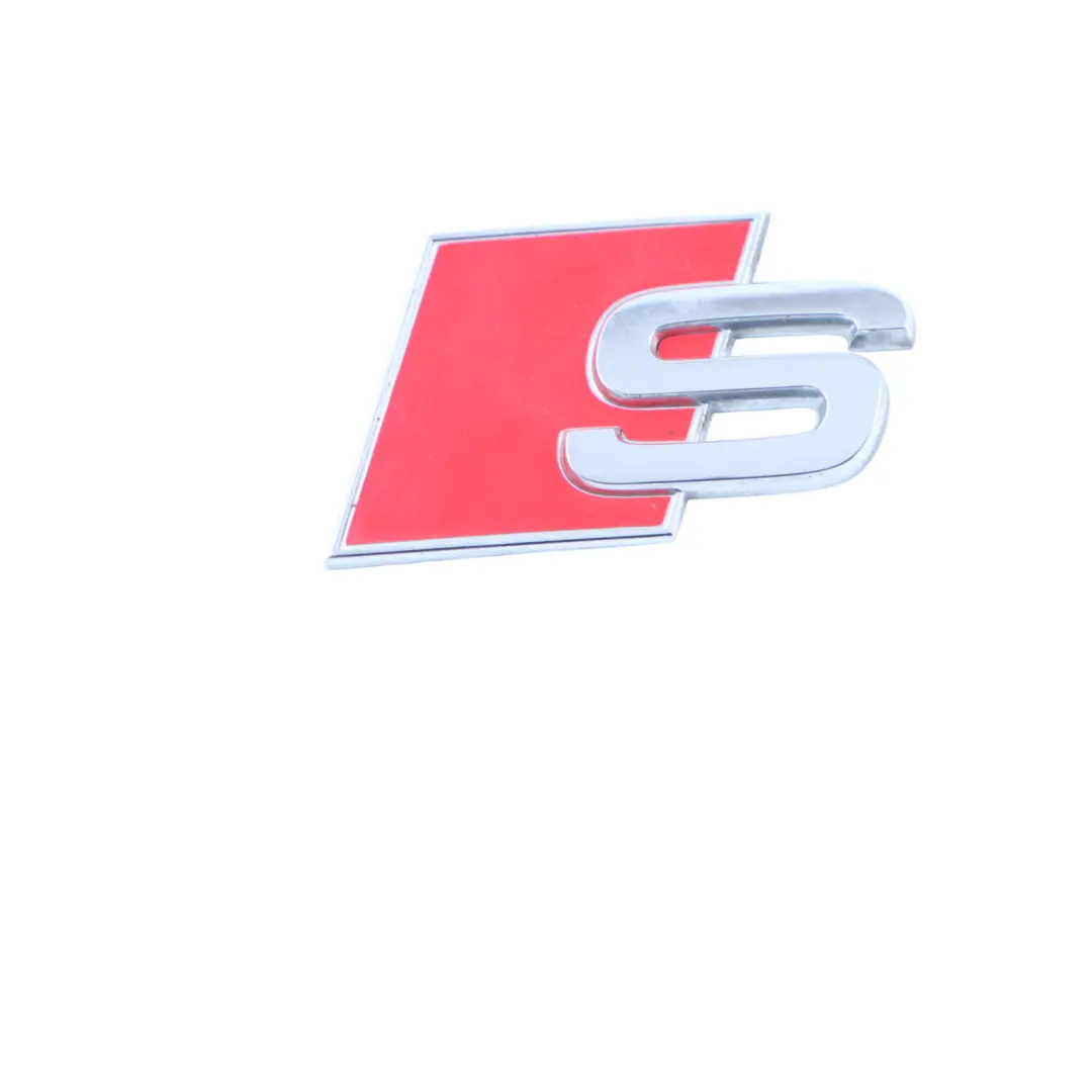 Audi S5 8T Emblème Coffre Arrière Badge Adhésif Logo S5 - SKU 8T0853735 - Numéro de pièce 8T0853735
