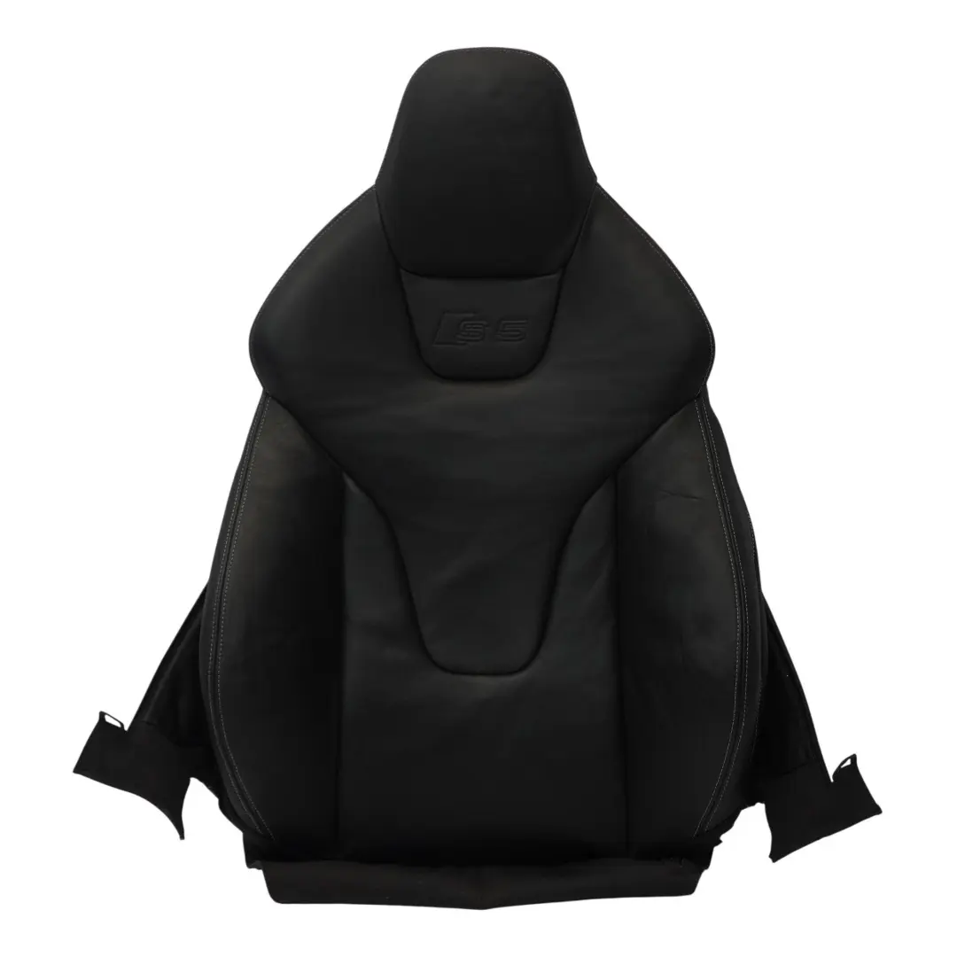 Housse De Dossier De Siège Avant Gauche Panneau Cuir Noir Soul pour Audi S5 8T à propos du numéro de pièce 8T0881805F Audi S5 8T Housse De Dossier De Siège Avant Gauche Panneau Cuir Noir Soul - SKU 8T0881805F - Numéro de pièce 8T0881805F