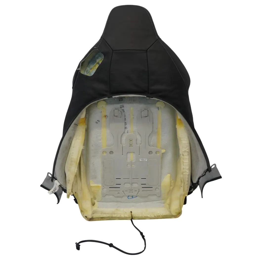Audi S5 8T Asiento Delantero Respaldo Cubierta Izquierda Panel Negro Cuero - SKU 8T0881805F - Número de pieza 8T0881805F