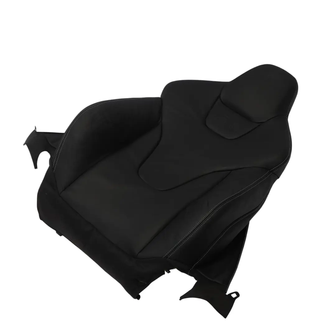 Audi S5 8T Rivestimento Schienale Sedile Anteriore Sinistro Pannello Pelle Nera - SKU 8T0881805F - Numero di parte 8T0881805F