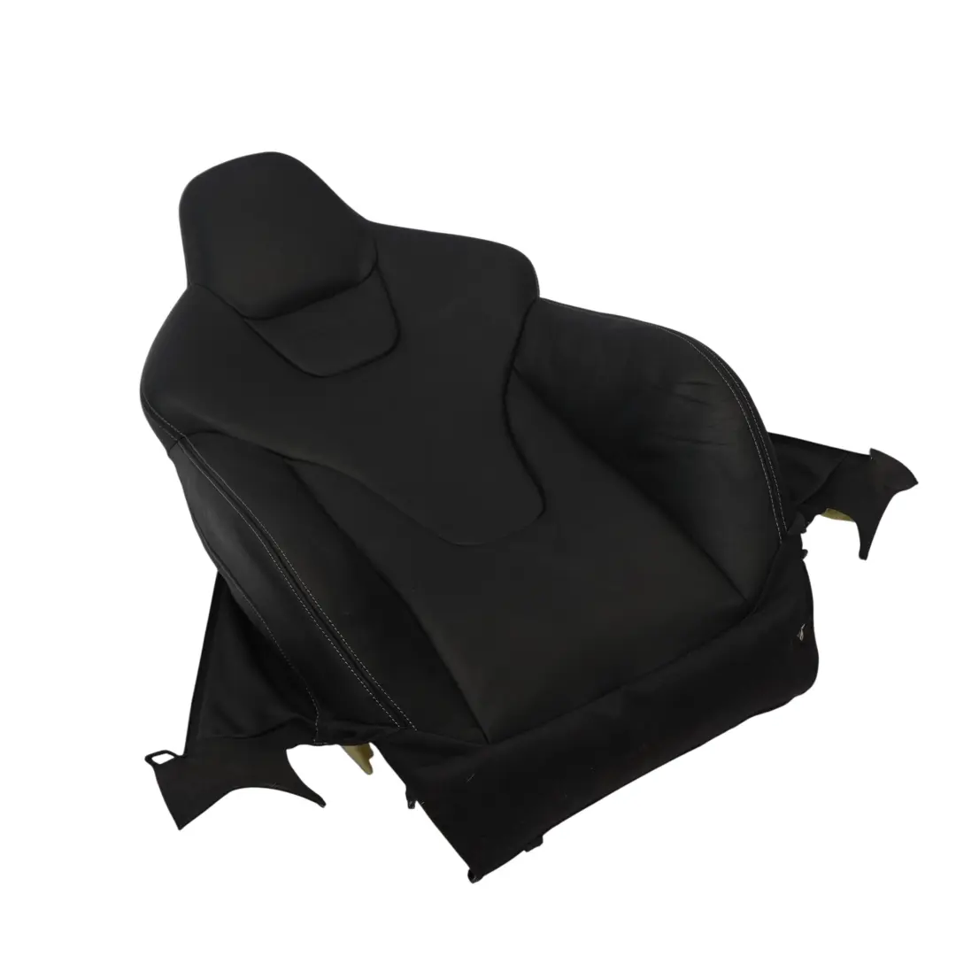 Front Seat Backrest Cover Left N/S Panel Black Leather Soul to Audi S5 8T with Part number 8T0881805F Audi S5 8T Front Seat Backrest Cover Left N/S Panel Black Leather Soul - SKU 8T0881805F - Part number 8T0881805F