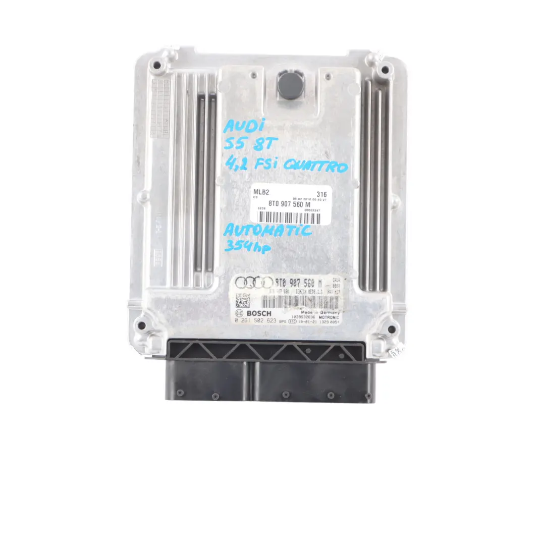 Audi S5 8T 4.2 FSI CAUA Quattro 354HP Engine ECU Kit Ignition + Key - SKU 8T0907560M-2 - Part number 8T0907560M